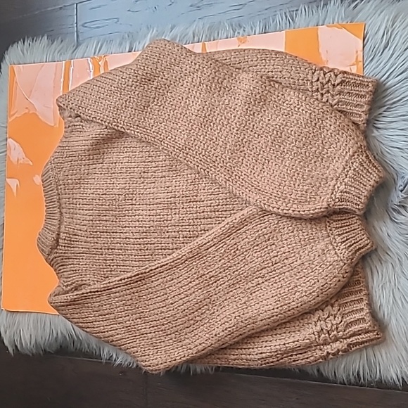 Nwt! Sezane serena jumper camel - Picture 6 of 7